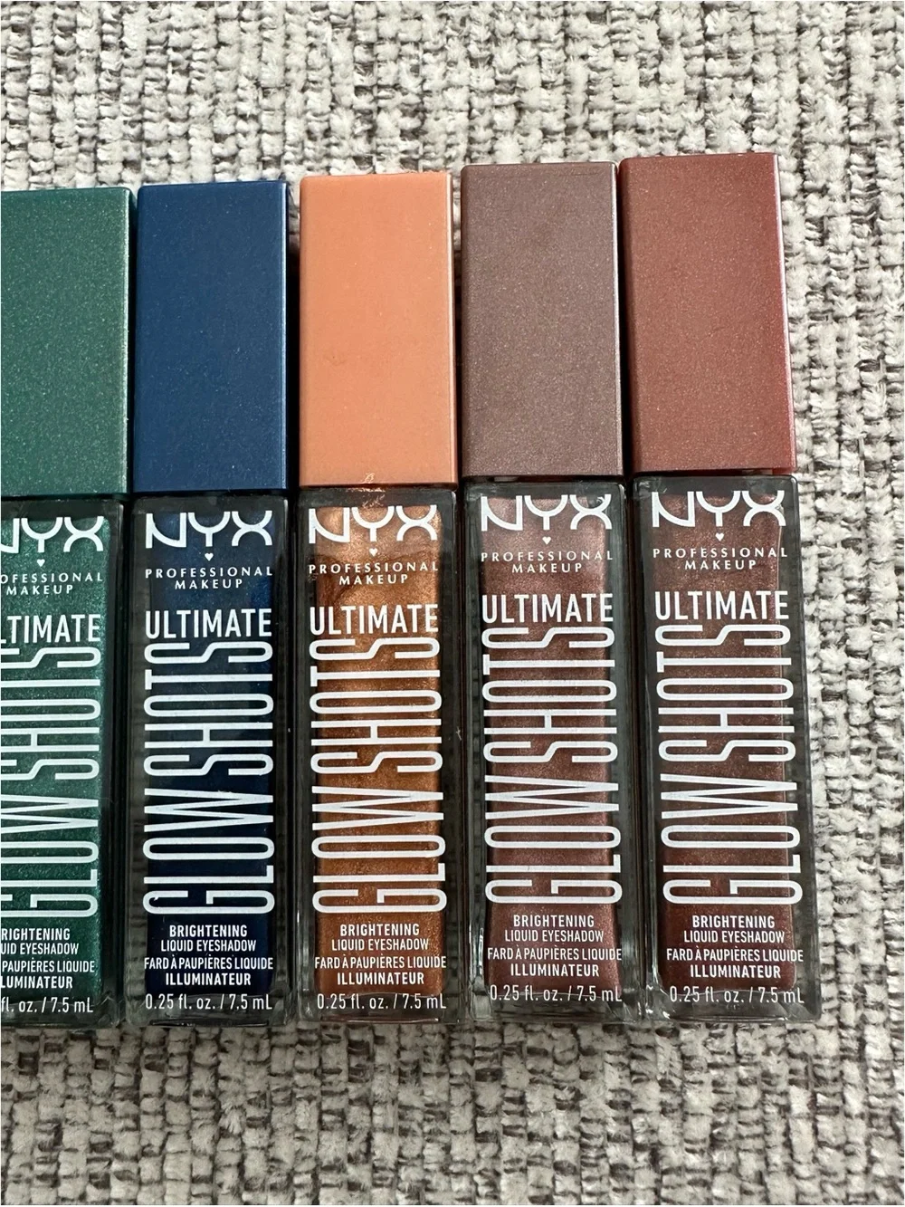 BRAND NEW NYX Makeup Ultimate Glow Shots Brightening Liquid Eyeshadow Lot of 10